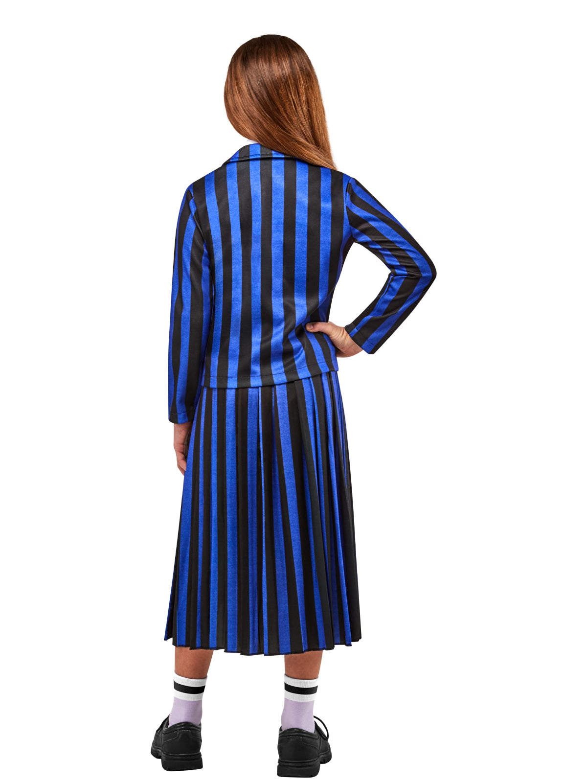 WEDNESDAY NEVERMORE BLUE DELUXE COSTUME (NETFLIX) CHILD