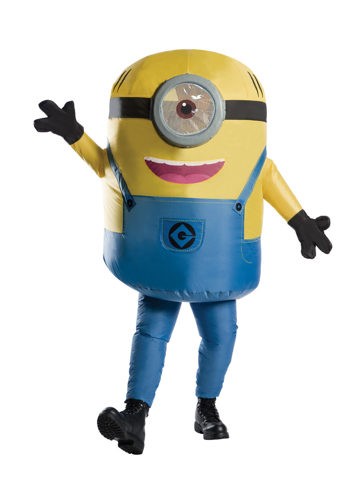Minion Inflatable Costume Adult Despicable Me 4 Suit with Fan and Goggles View