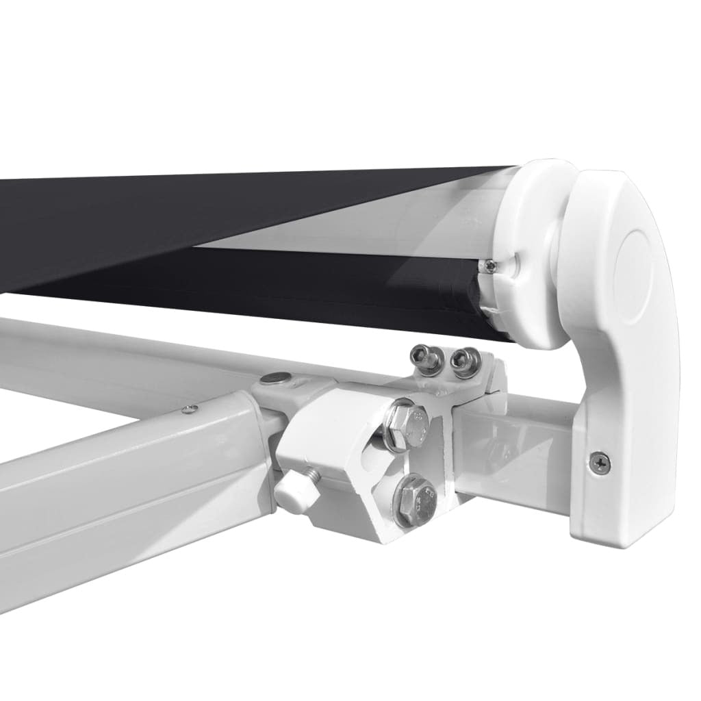Awning Frame 4x3m Automatic Roll Back Retractable Sun Shade Aluminium