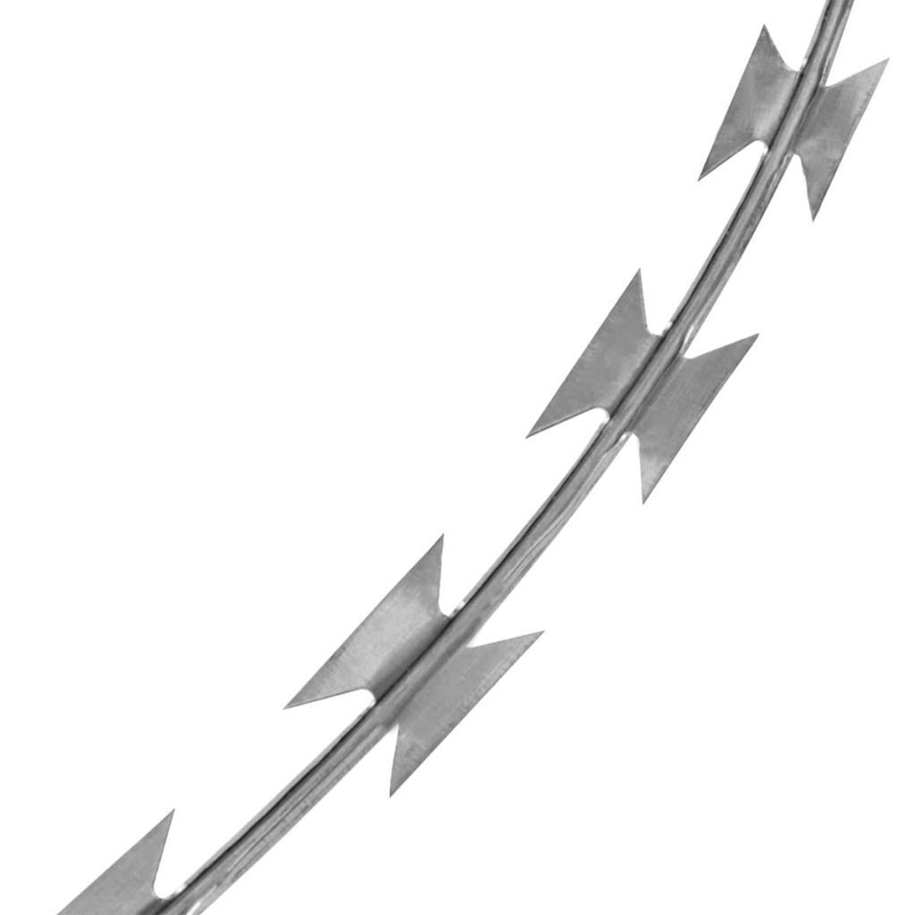 BTO-22 Concertina Razor Wire 150m Galvanised Steel Security Fence Coil 70cm