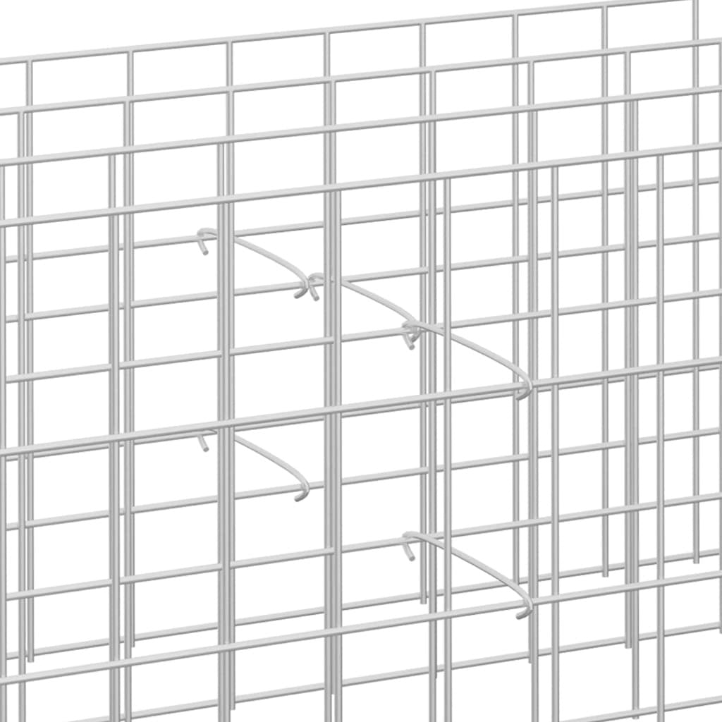 Gabion Hooks 100pcs Galvanised Steel 15cm Wall Spacer Stability Clips