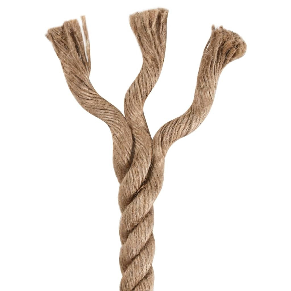 Jute Rope 50m x 16mm Thick Natural Hemp Twine Cord Craft Gardening Decor