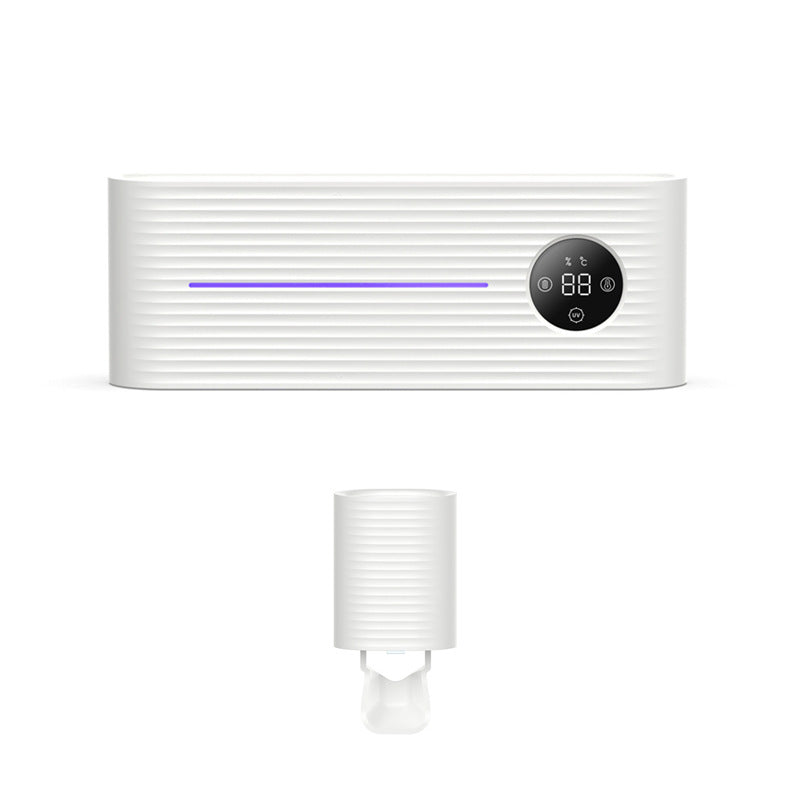 Automatic Wall-Mounted Toothbrush Disinfection Box with Air-Drying and Placement