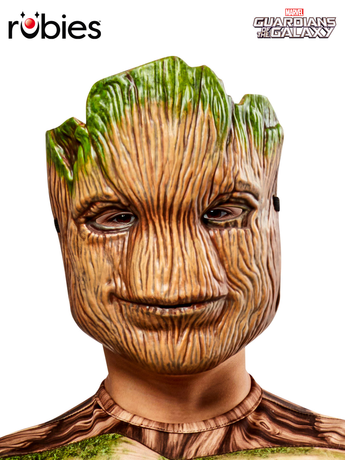 Groot Kids Mask from Guardians of the Galaxy 3 with Tree and Elastic Strap