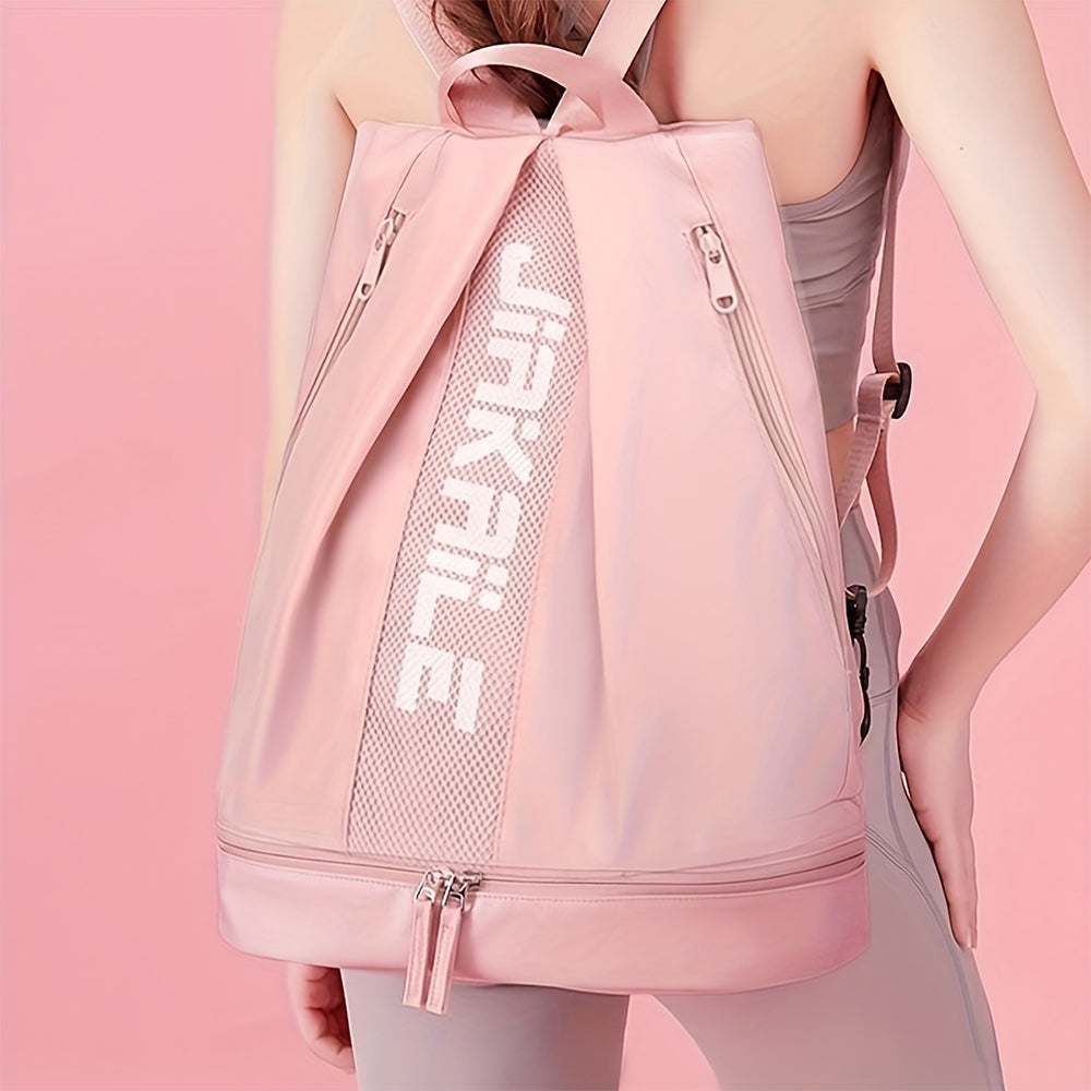Water Resistantion Sports Backpack Gym Bag with Shoes Compartment