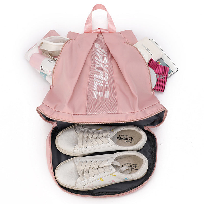 Water Resistantion Sports Backpack Gym Bag with Shoes Compartment