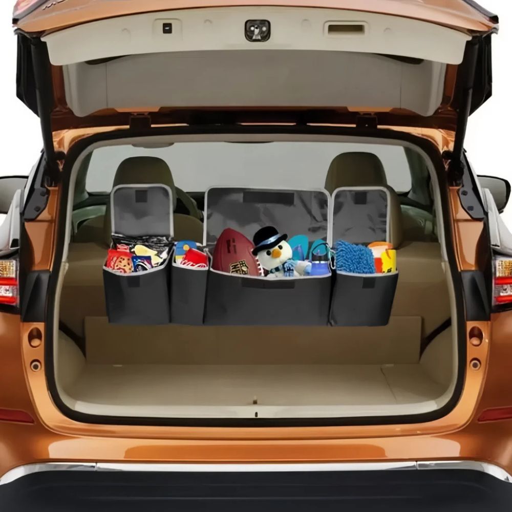 SUV Backseat Organizer with 4 Pockets