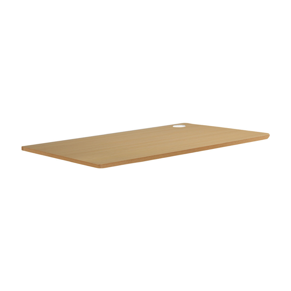 Oak Standing Desk Top with Drilled Hole 140x70cm