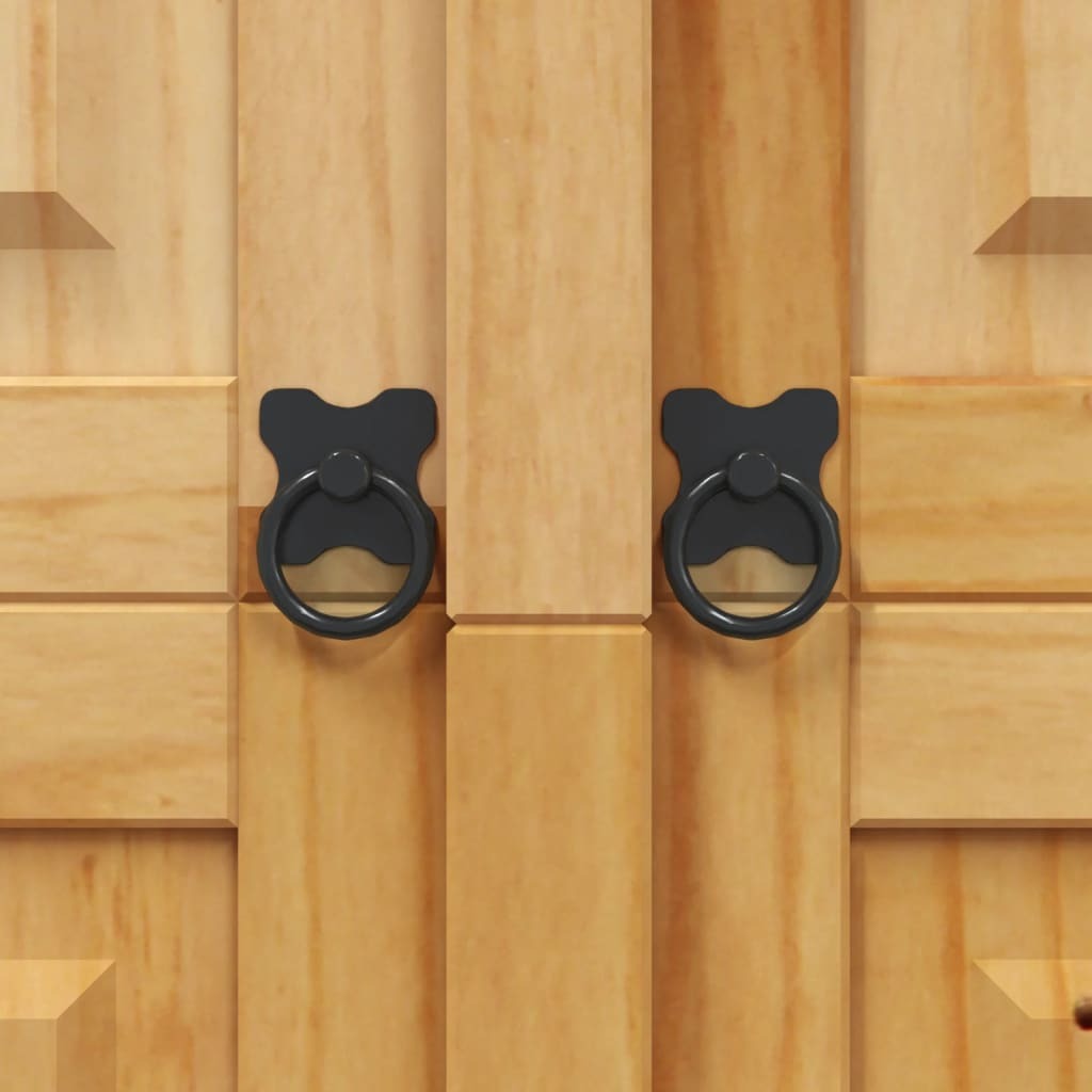 Wardrobe Corona Range 2 Door Solid Pine Bedroom Storage Closet Mexican Pine