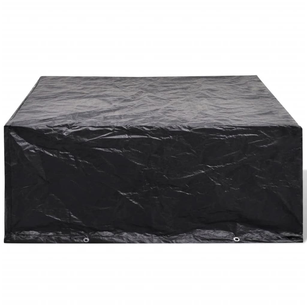 Garden Furniture Covers 2pcs Waterproof 260x260x90cm Rattan Set Protector UV
