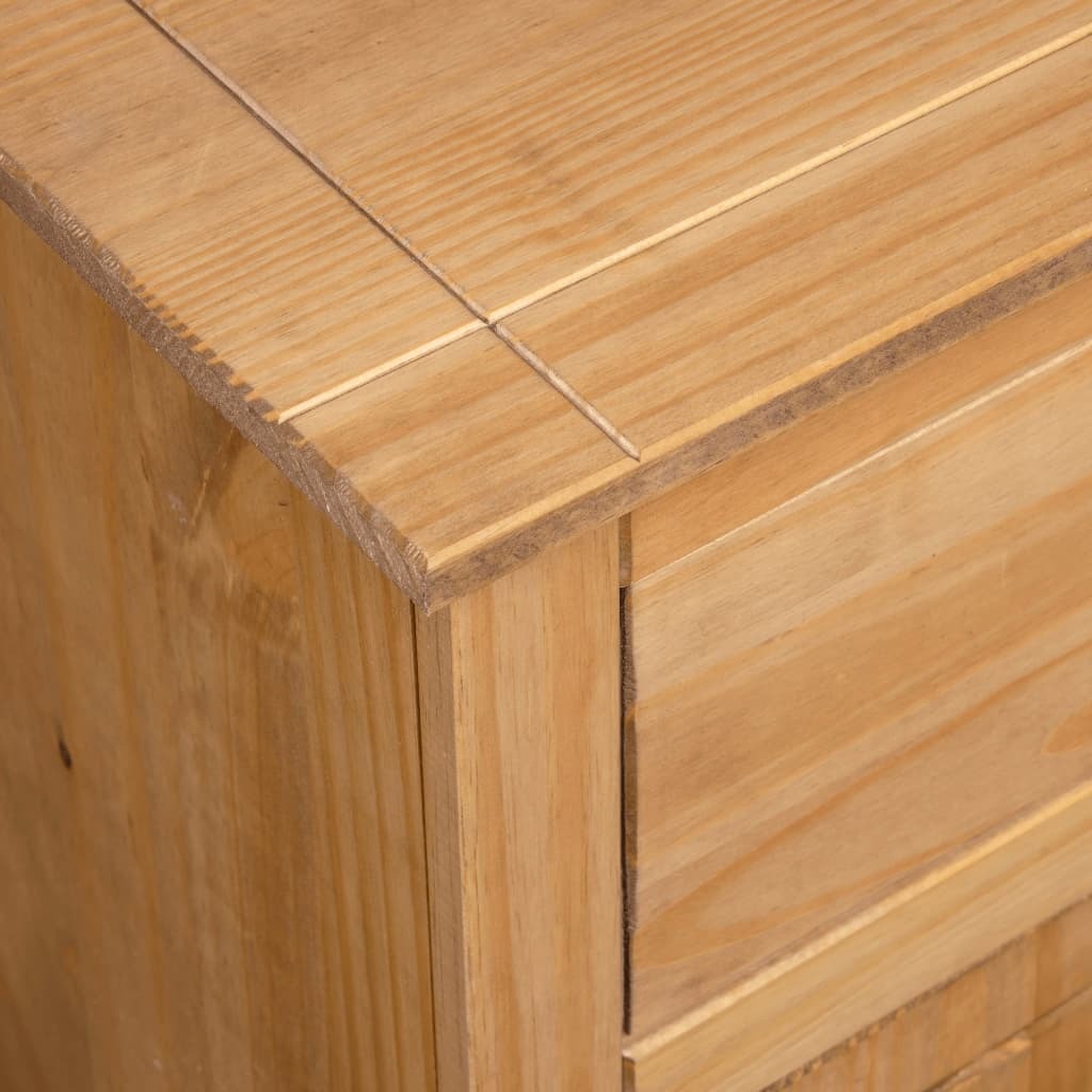 Sideboard Panama Range 3 Drawer 3 Door Solid Pine Wood Storage Cabinet