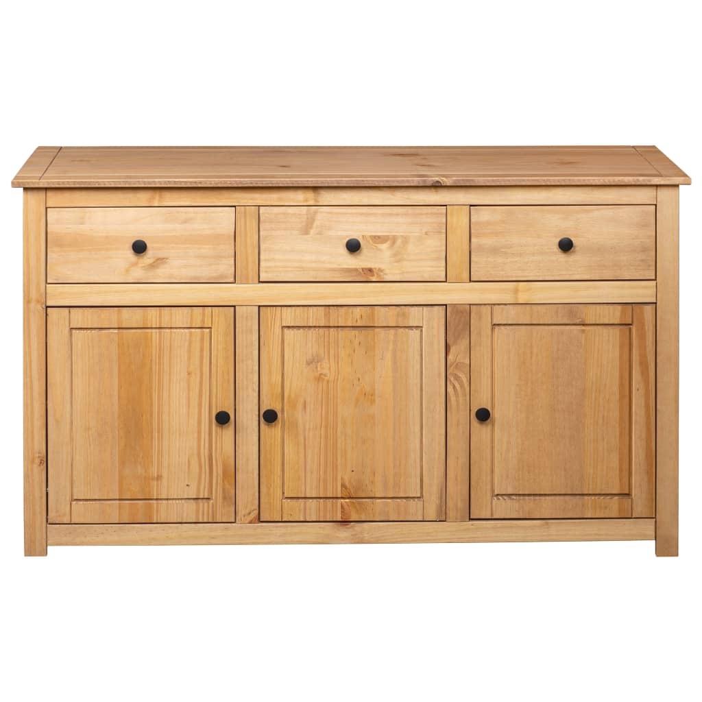 Sideboard Panama Range 3 Drawer 3 Door Solid Pine Wood Storage Cabinet