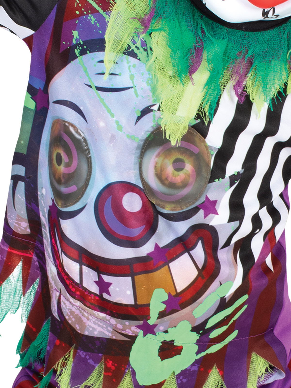 Scary Clown Lenticular Costume Child