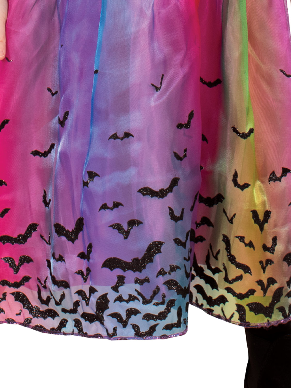Rainbow Colour Magic Witch Deluxe Costume, Child