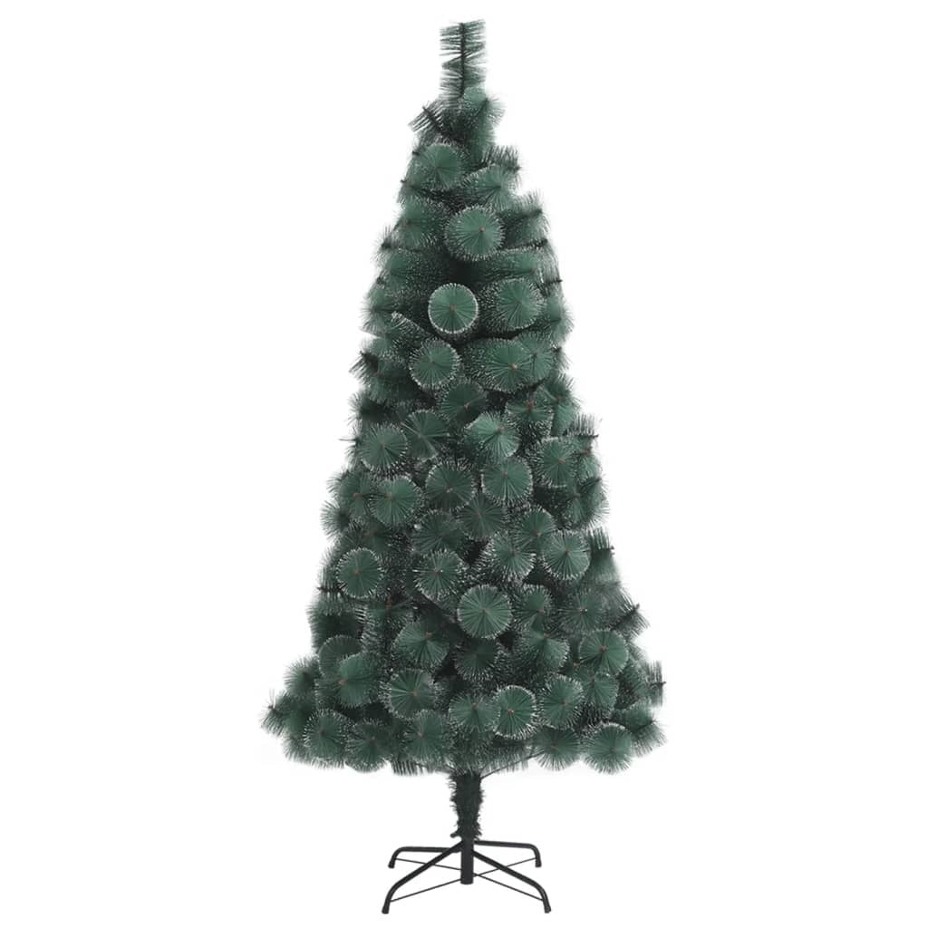 Artificial Christmas Tree LEDs&Ball Set Green 150 cm PVC&PE