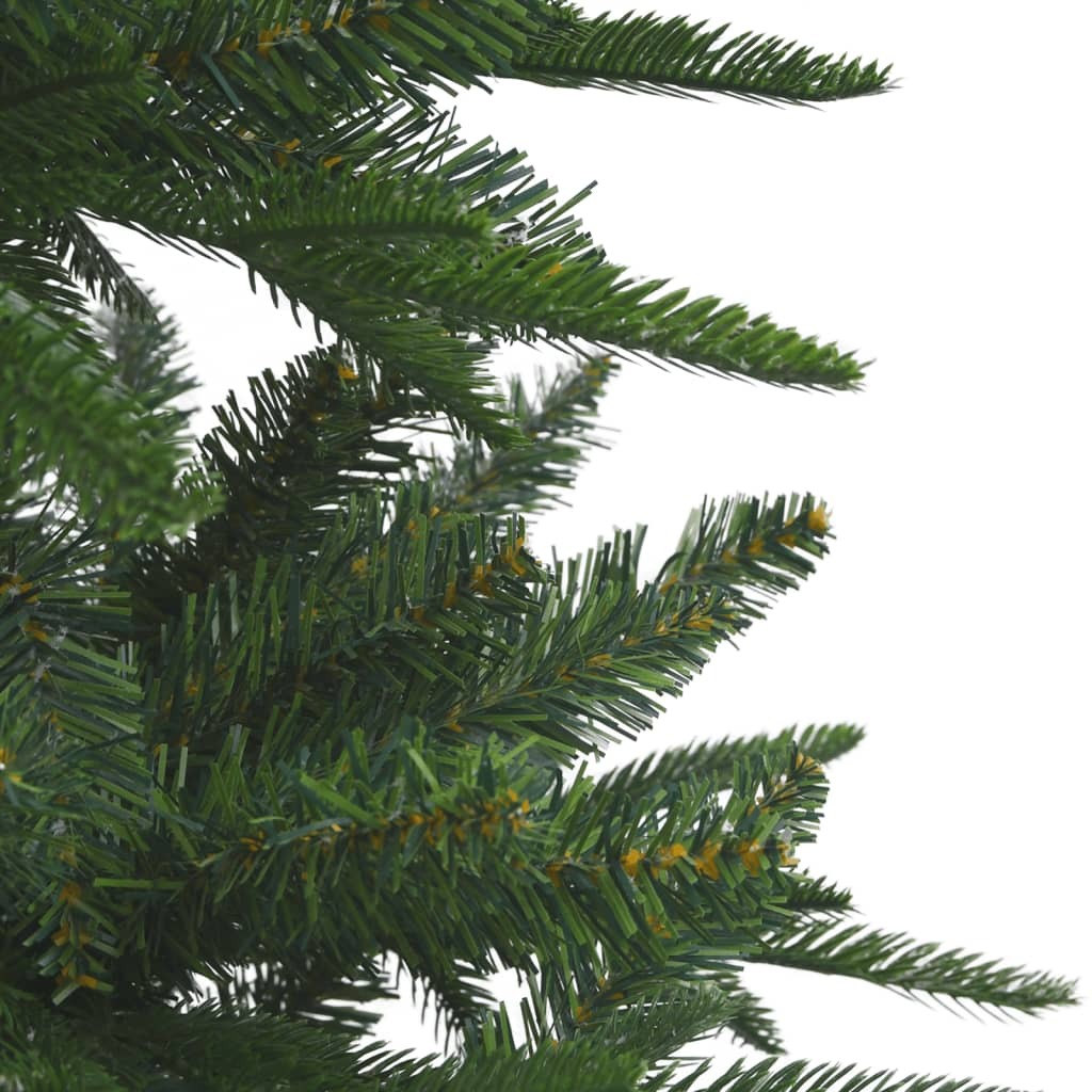 Artificial Christmas Tree LEDs&Ball Set Green 240 cm PVC&PE
