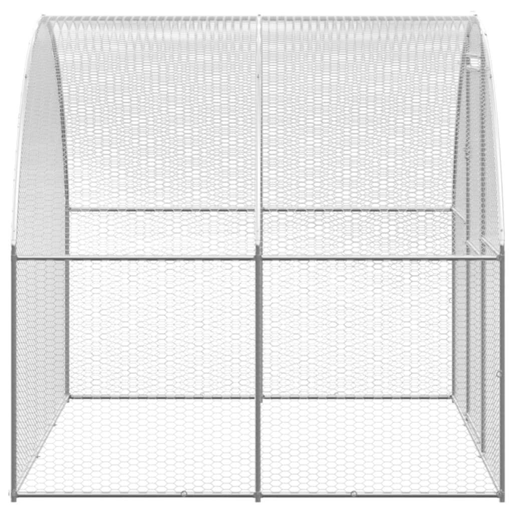Outdoor Chicken Coop Run Hen House Poultry Enclosure Galvanised Steel