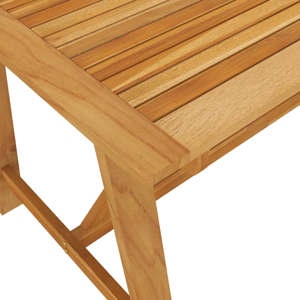 Garden Dining Table Solid Acacia Wood Oil Finish Indoor Outdoor Furniture