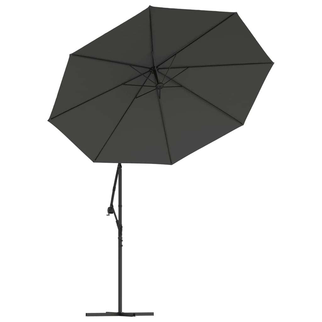 Replacement Cantilever Umbrella Fabric UV Protective Polyester 300cm Anthracite