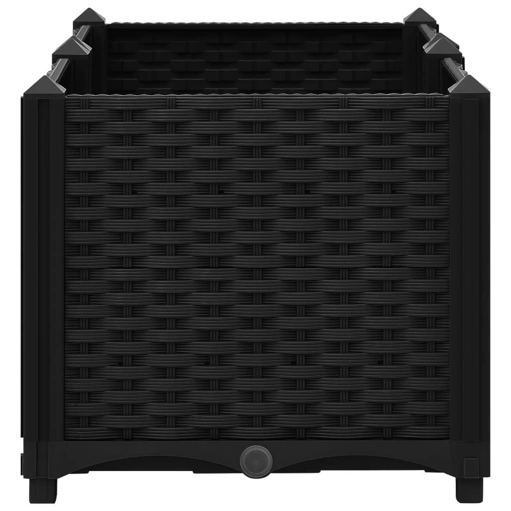 Raised Bed Planter Polypropylene Garden Plant Pot Outdoor 80x40x38cm