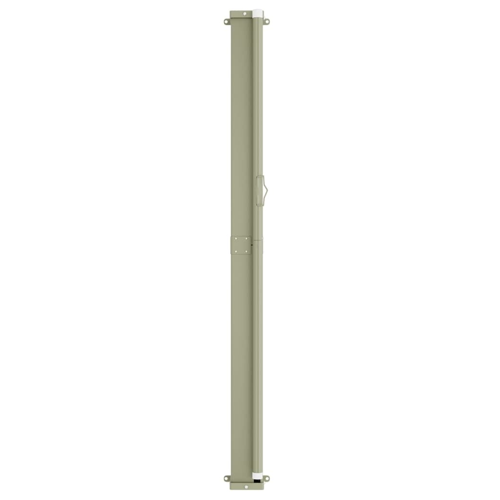 Patio Retractable Side Awning 117x600 cm Cream