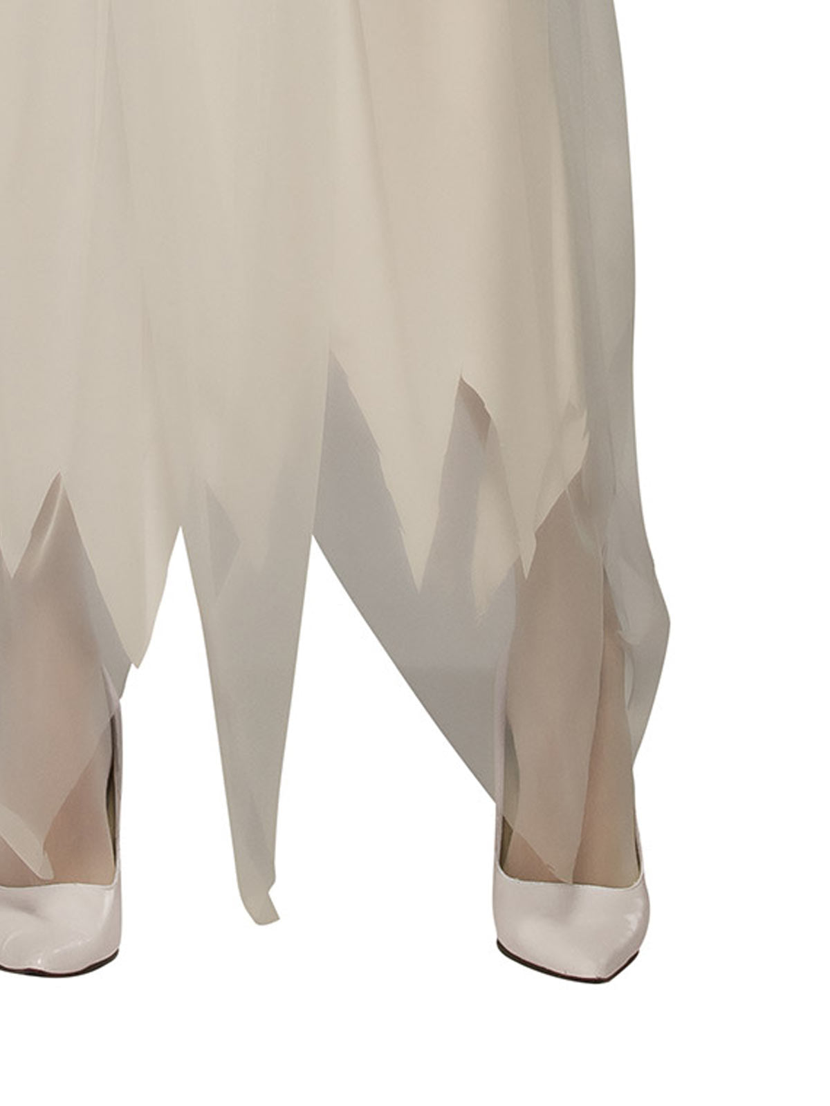 Ghostly White Skirt Adult