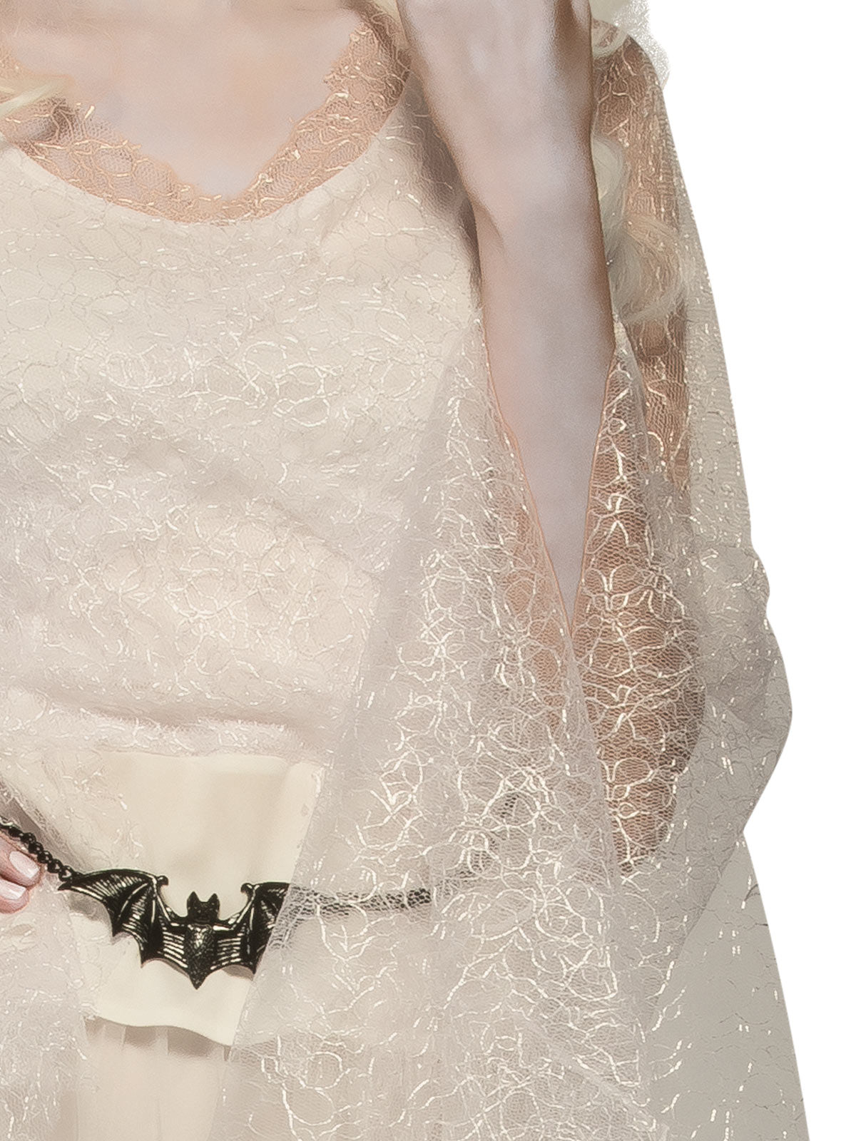 Witch Top With Belt White, Adult