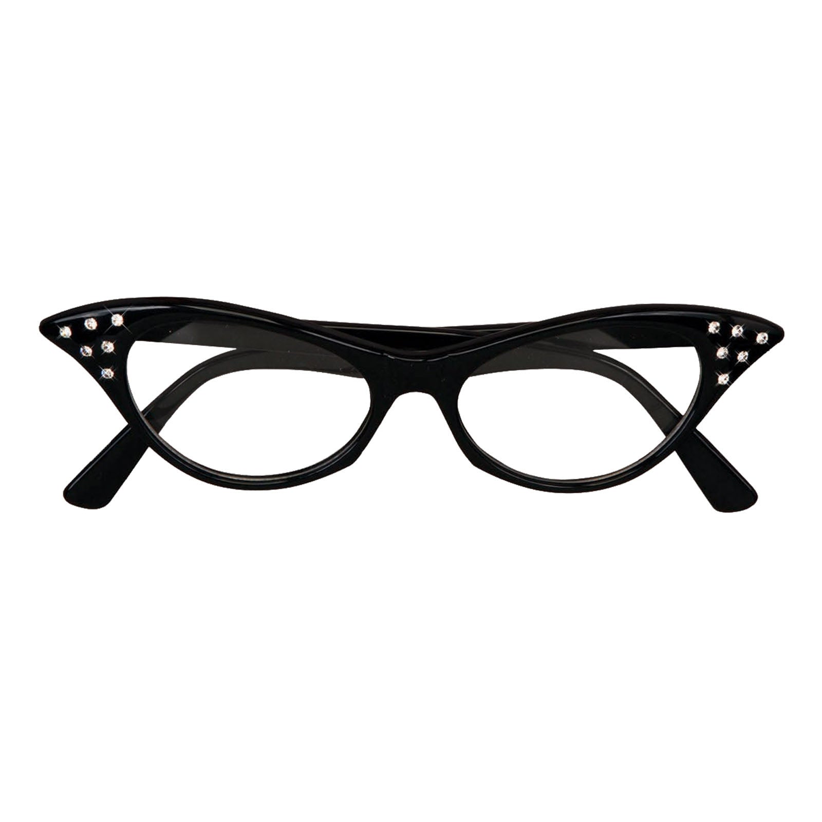 Retro 1950s Cat Eye Costume Glasses