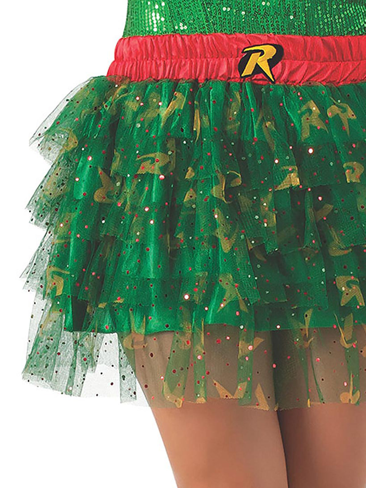 Robin Tutu Skirt for Adults DC Comics Superhero Costume Accessory Dress Up
