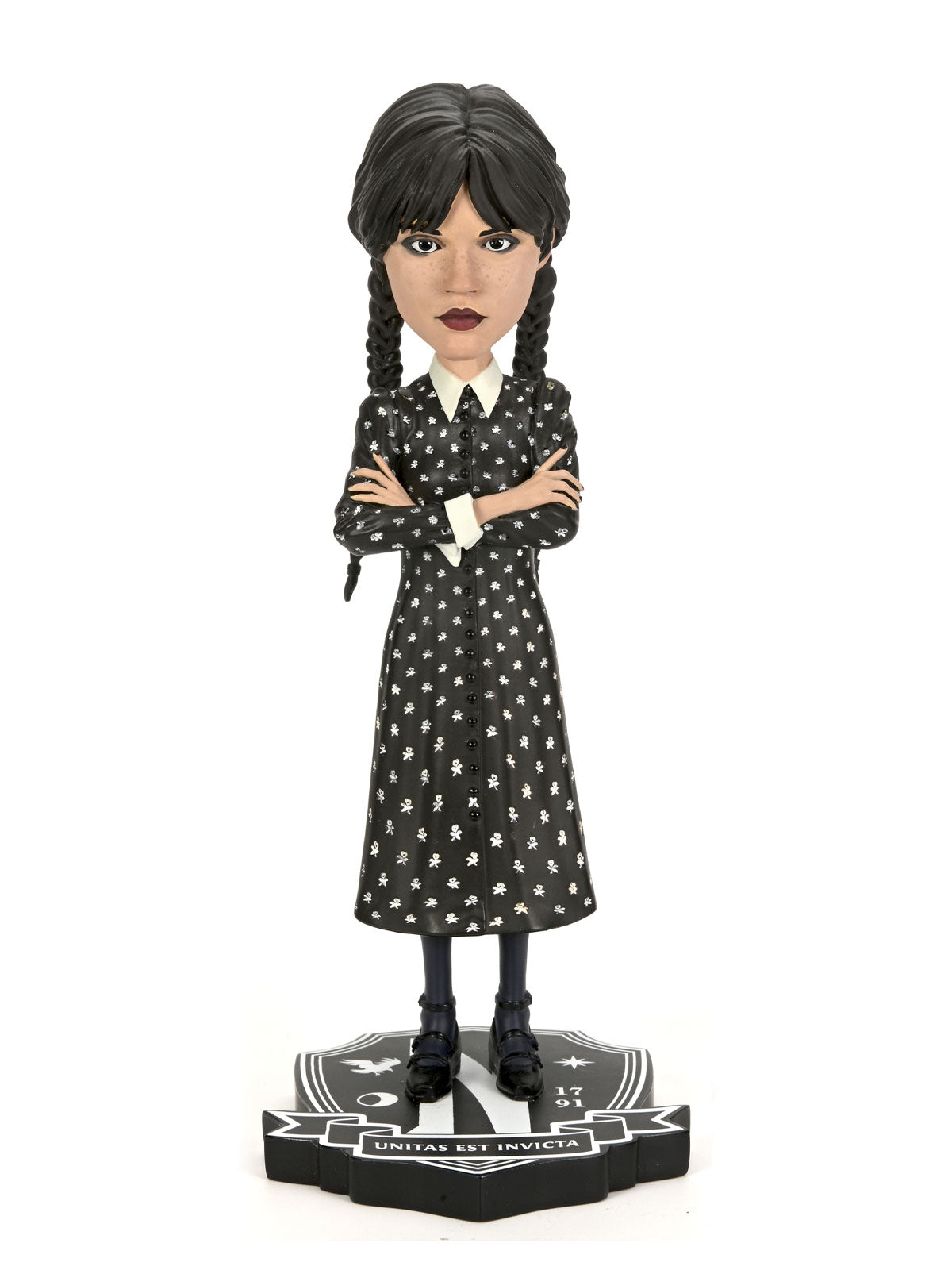 Wednesday Head Knocker 22cm Resin Figure – Netflix Series Collectible