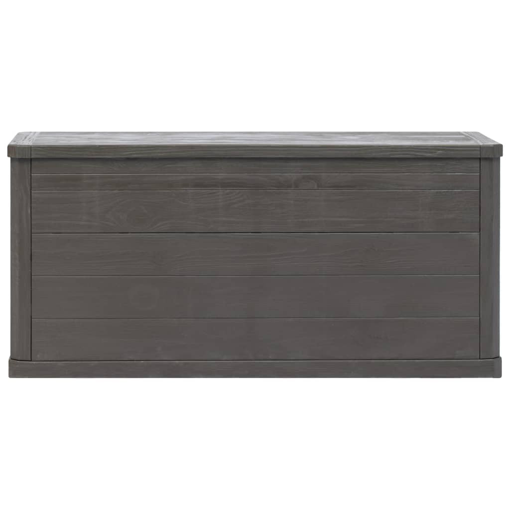 Garden Storage Box 280 L Brown