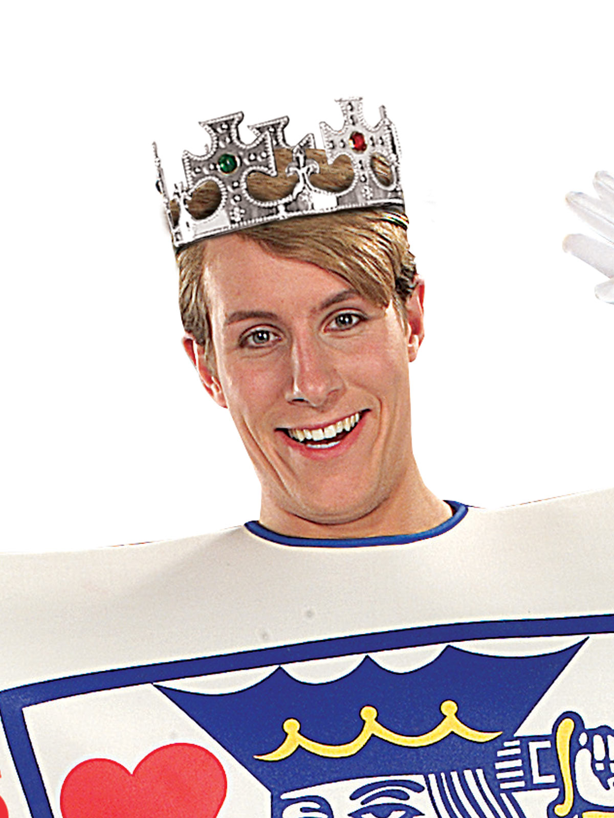 Rubie’s King of Hearts Playing Card Costume for Adults