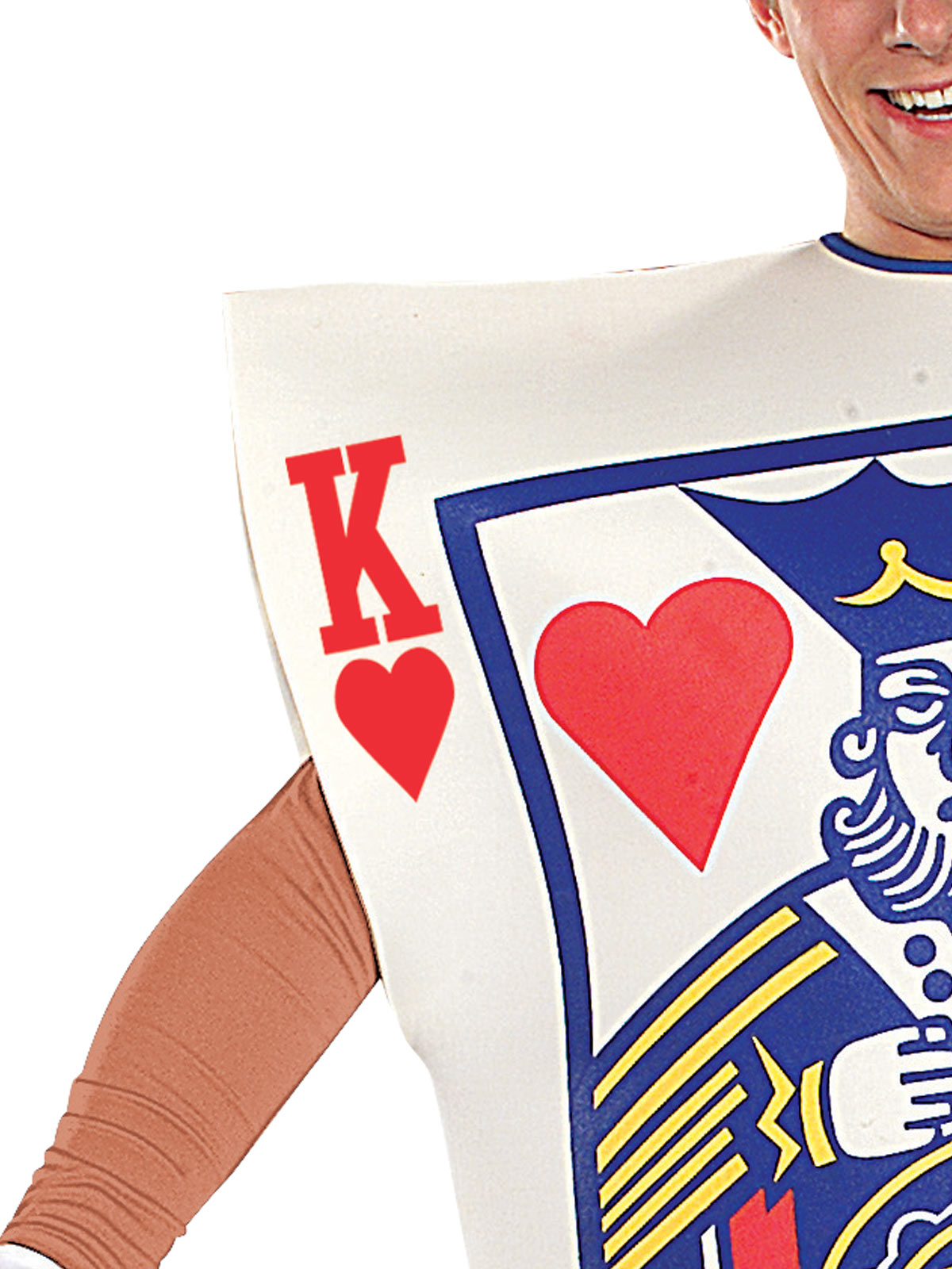 Rubie’s King of Hearts Playing Card Costume for Adults