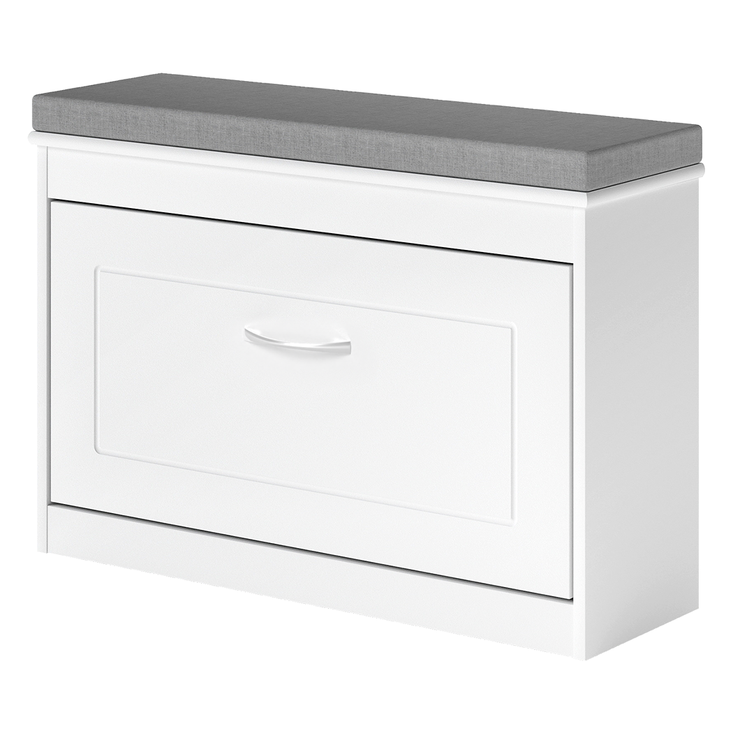 Levede 75cm Shoe Rack Storage Cabinet Bench Cosy Padded Seat Organiser Cupboard-2050056774161141768
