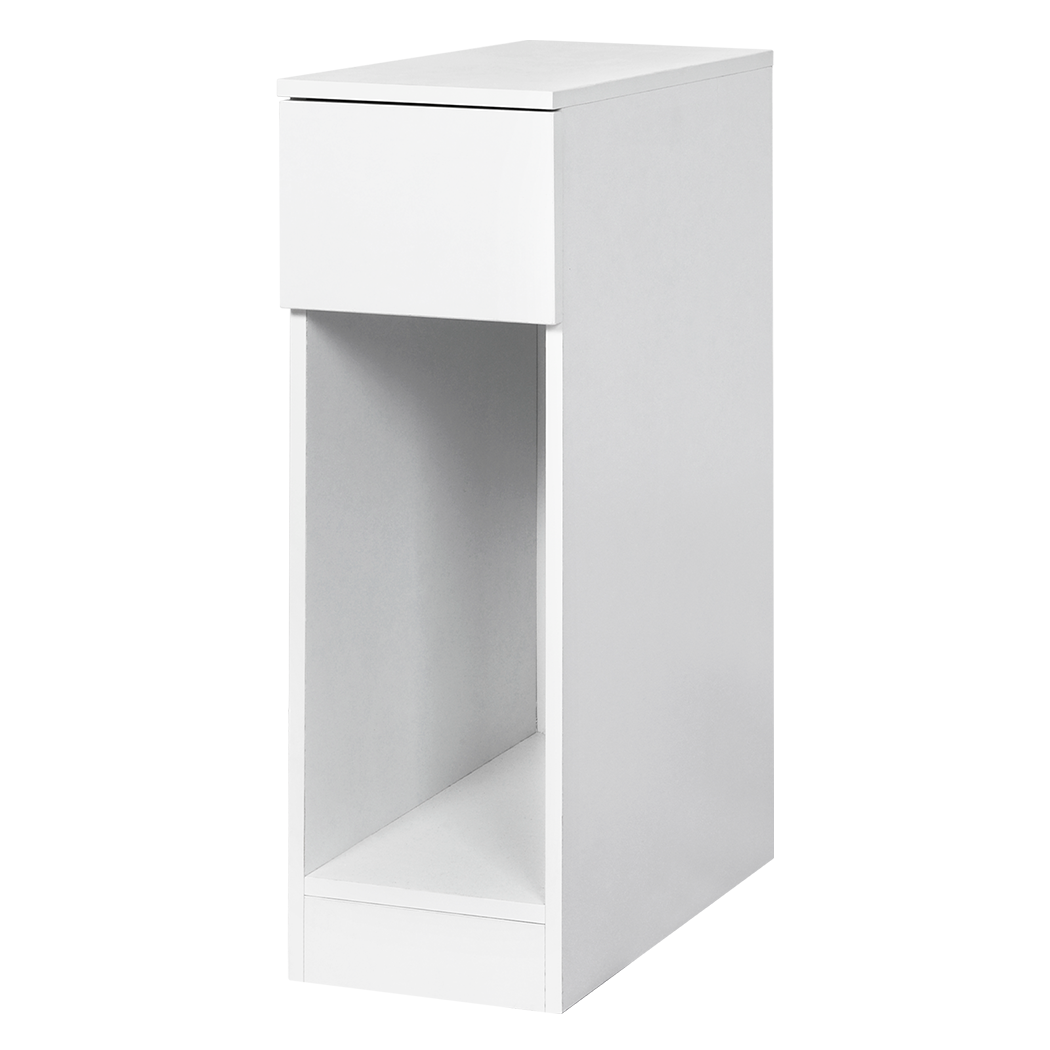 Levede Slim Bedside Table Nightstand Side Table Storage Bedroom Narrow Cabinet-2050056781610225672