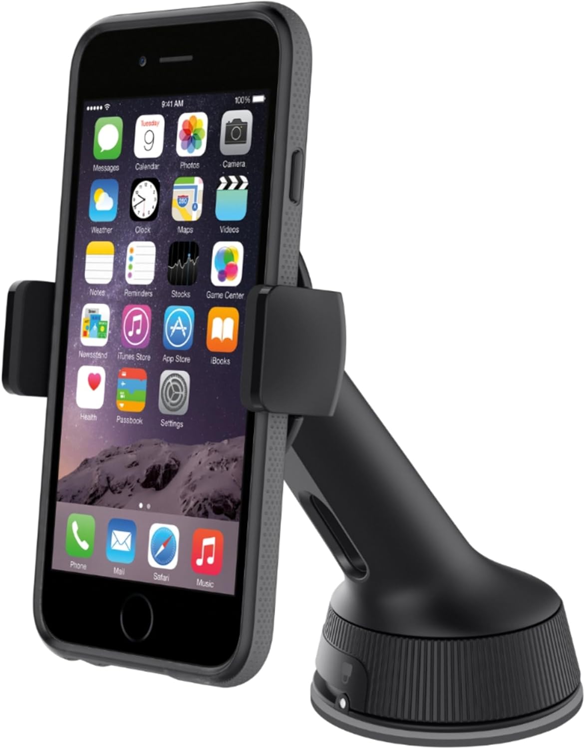 Belkin Window and Dash Mount Universally compatible - Black