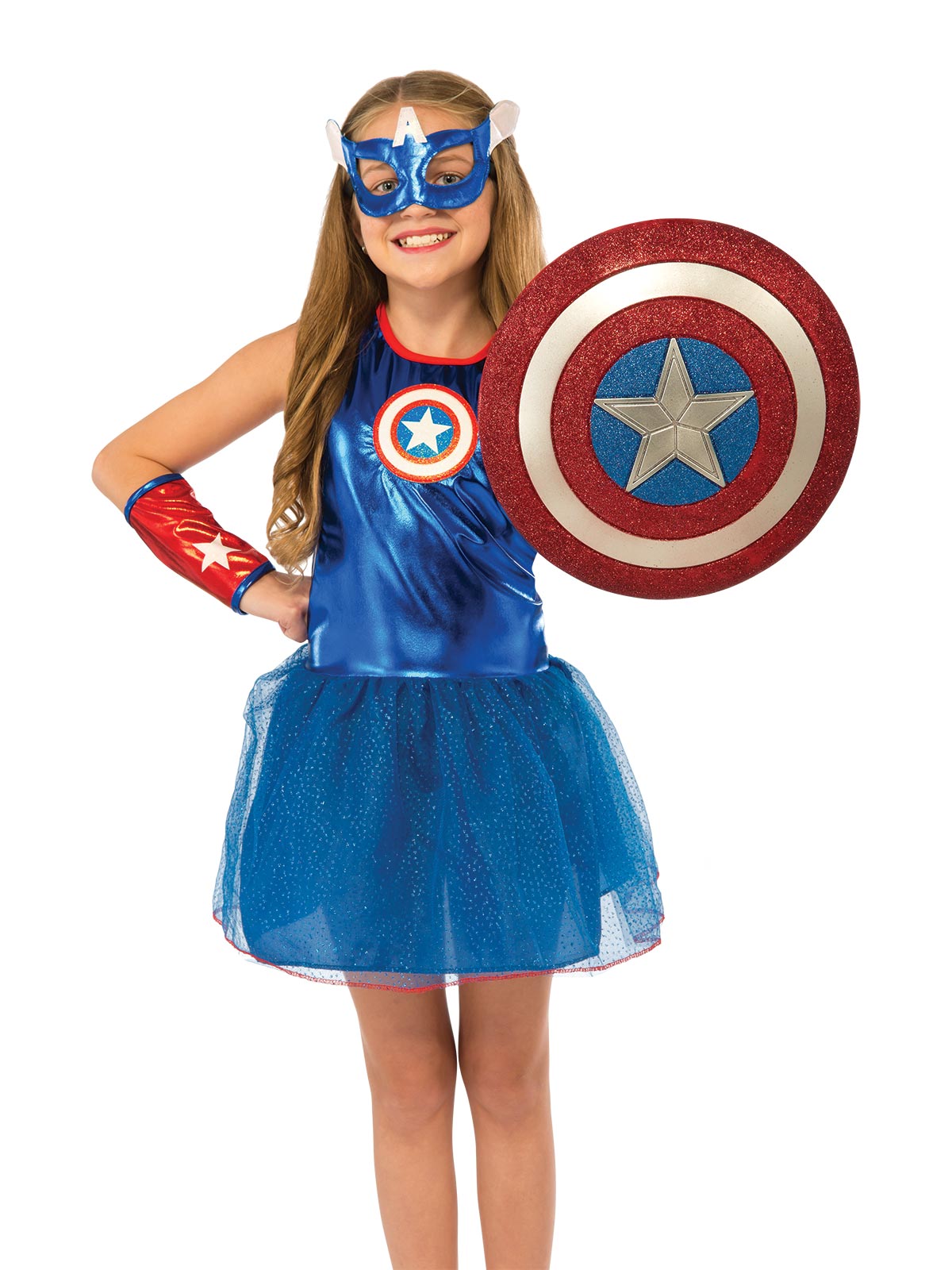 Marvel American Dream Glitter Dress Costume