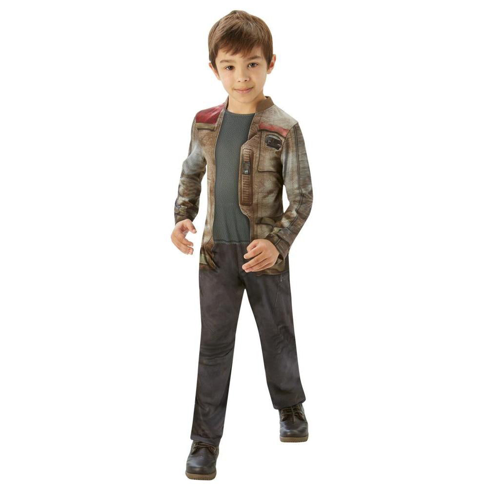 Star Wars Finn Classic Costume for Kids Printed Jacket Jumpsuit
