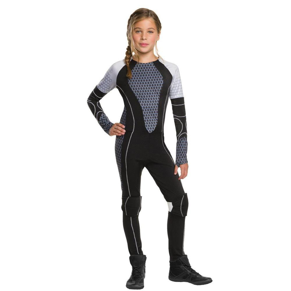 Katniss The Hunger Games Costume with Armor Jumpsuit for Book Week