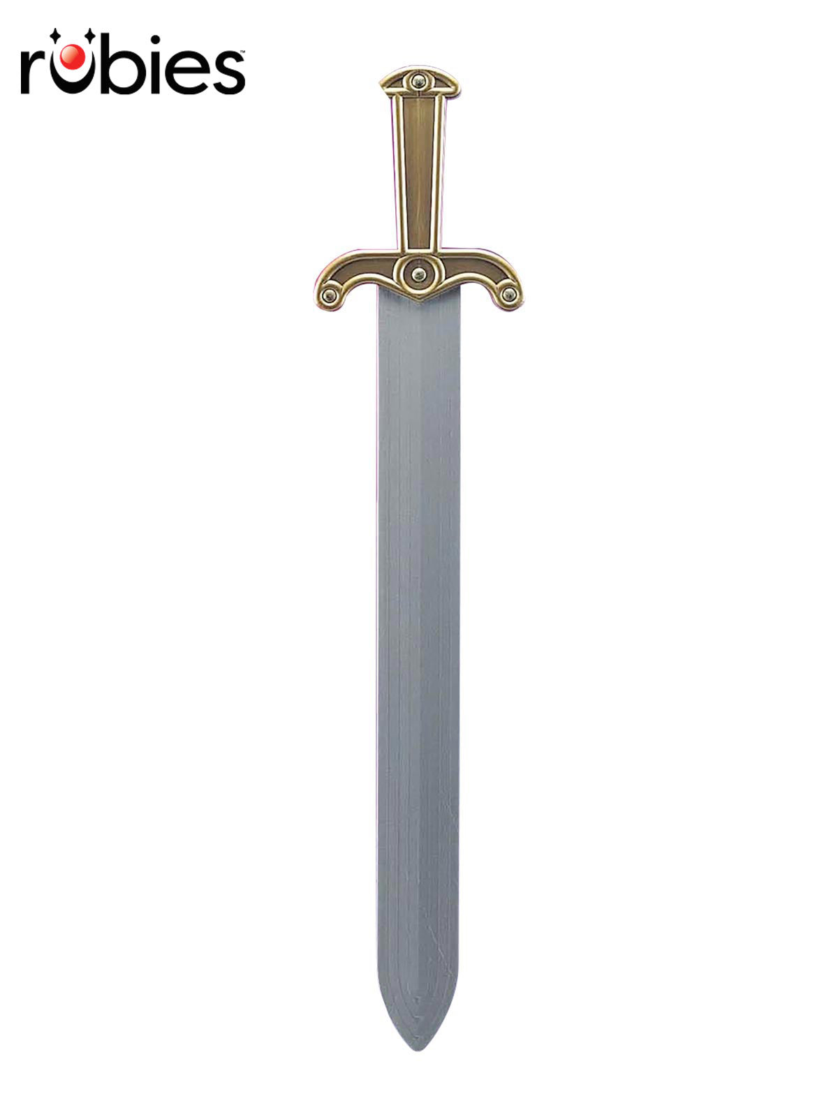 Roman Sword for Kids and Adults Gladiator Costume Weapon Accessory Prop - Silver