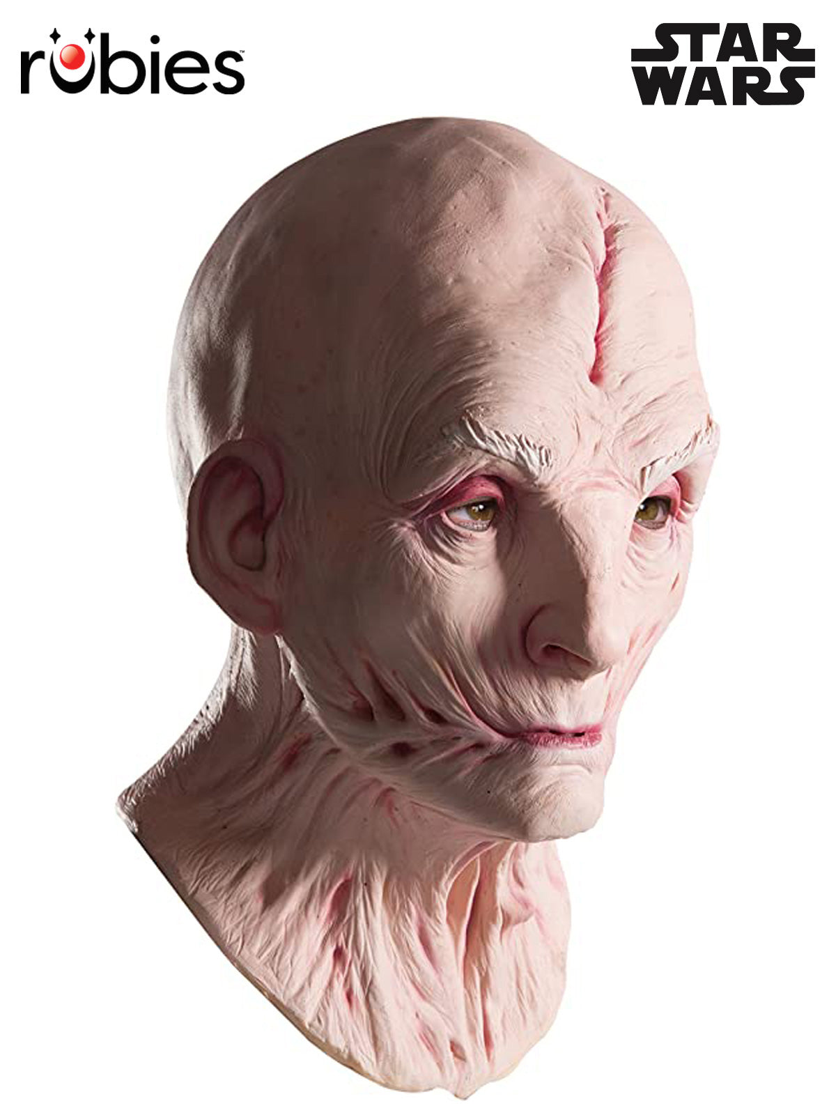 Supreme Leader Snoke Mask for Adults Star Wars Overhead Vinyl Villain