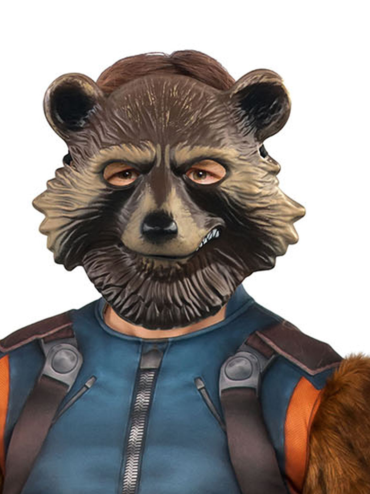 Rocket Raccoon Deluxe Adult Costume for Halloween Cosplay with Mask