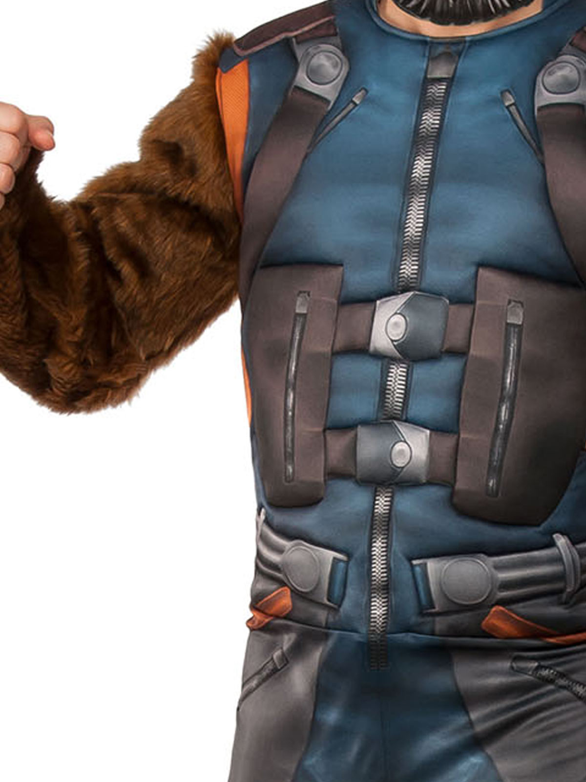 Rocket Raccoon Deluxe Adult Costume for Halloween Cosplay with Mask
