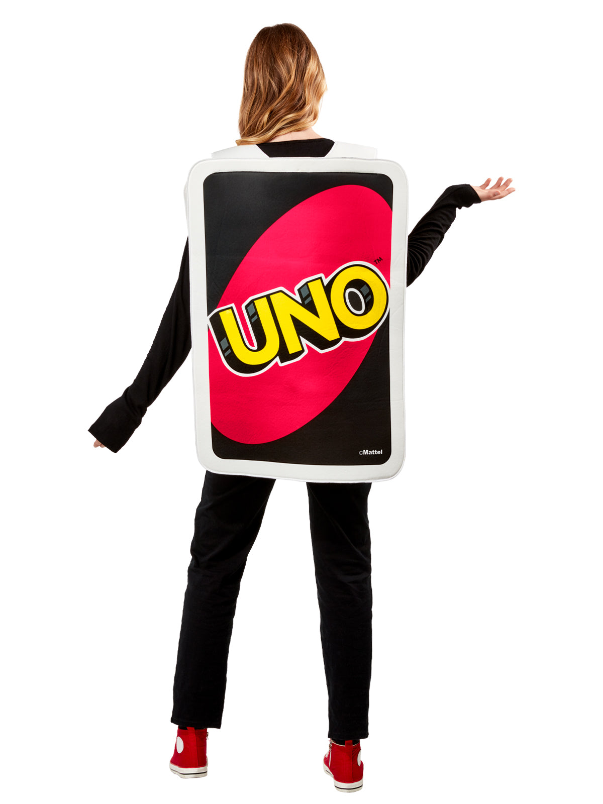 UNO Wild Card Costume for Adults – Official Mattel Tabard Party Outfit