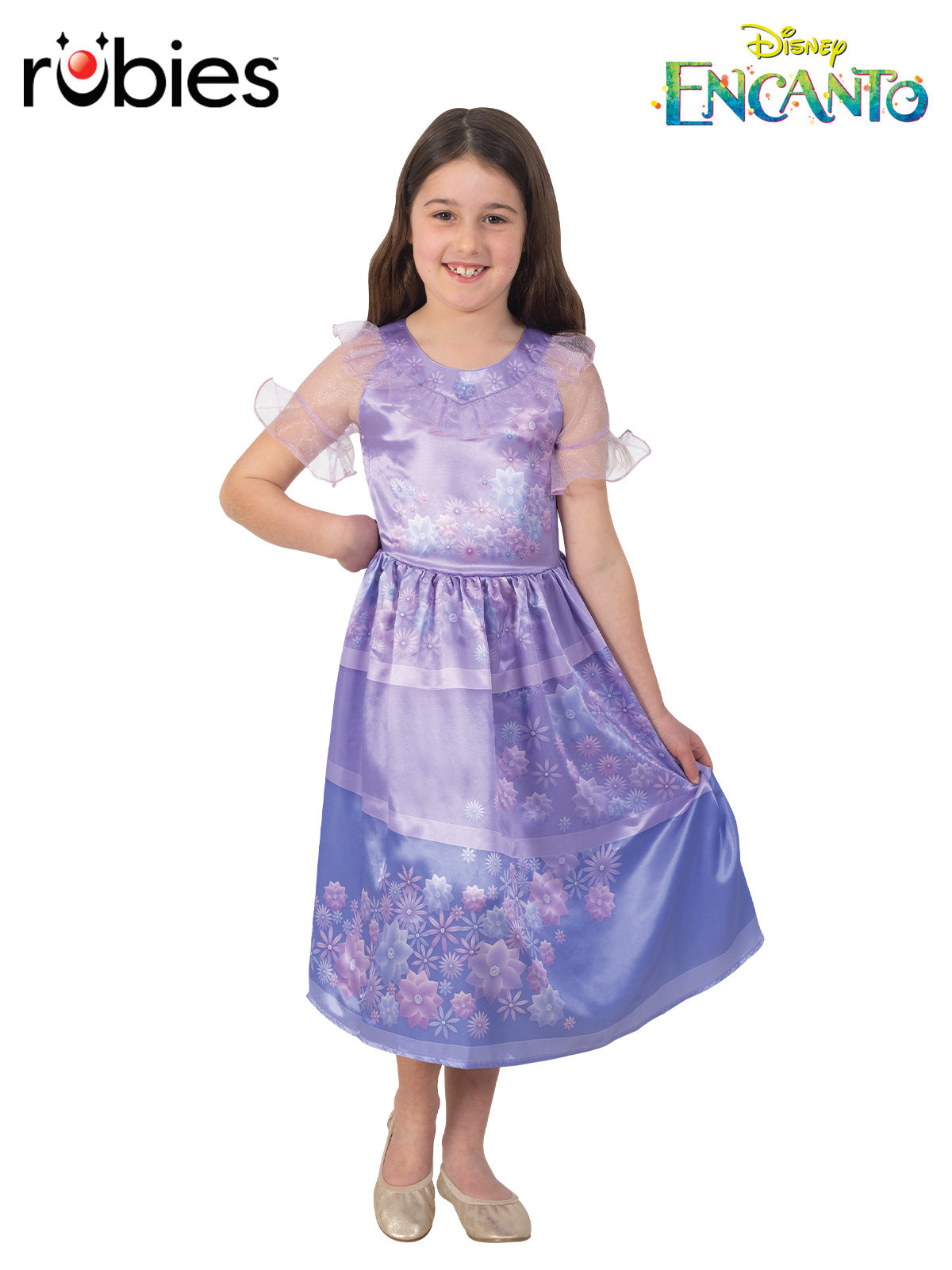 Isabela Dress Costume for Kids from Encanto