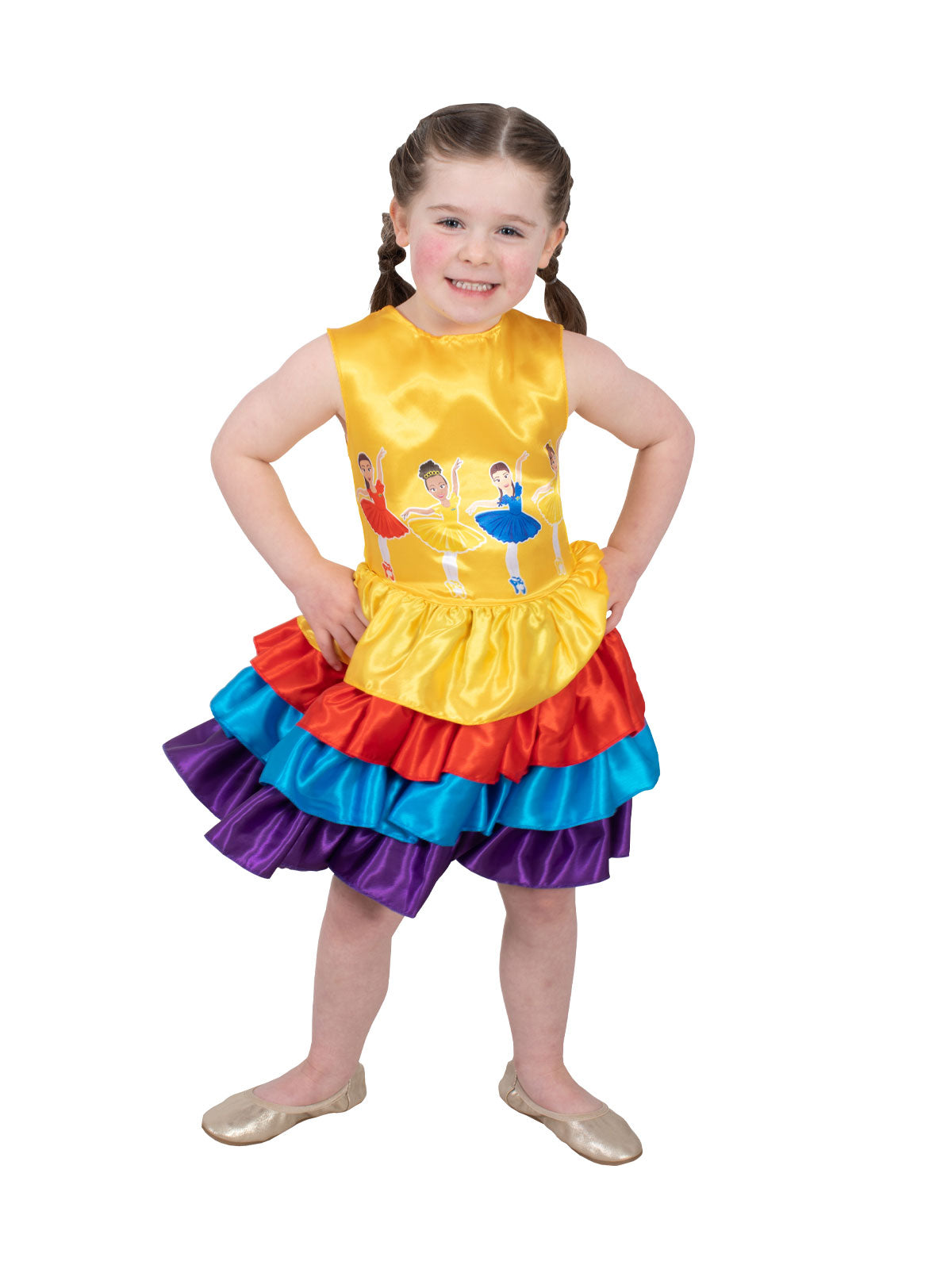 The Wiggles Ballerina Multi-Coloured Dress Child