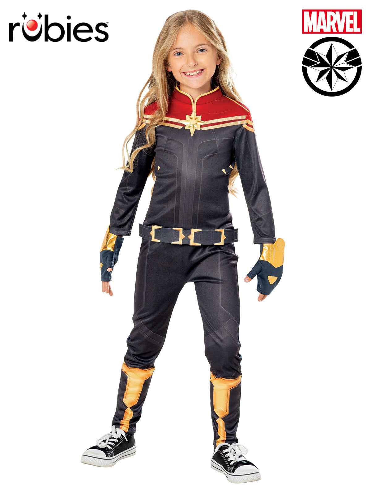 Captain Marvel The Marvels Deluxe Costume Child