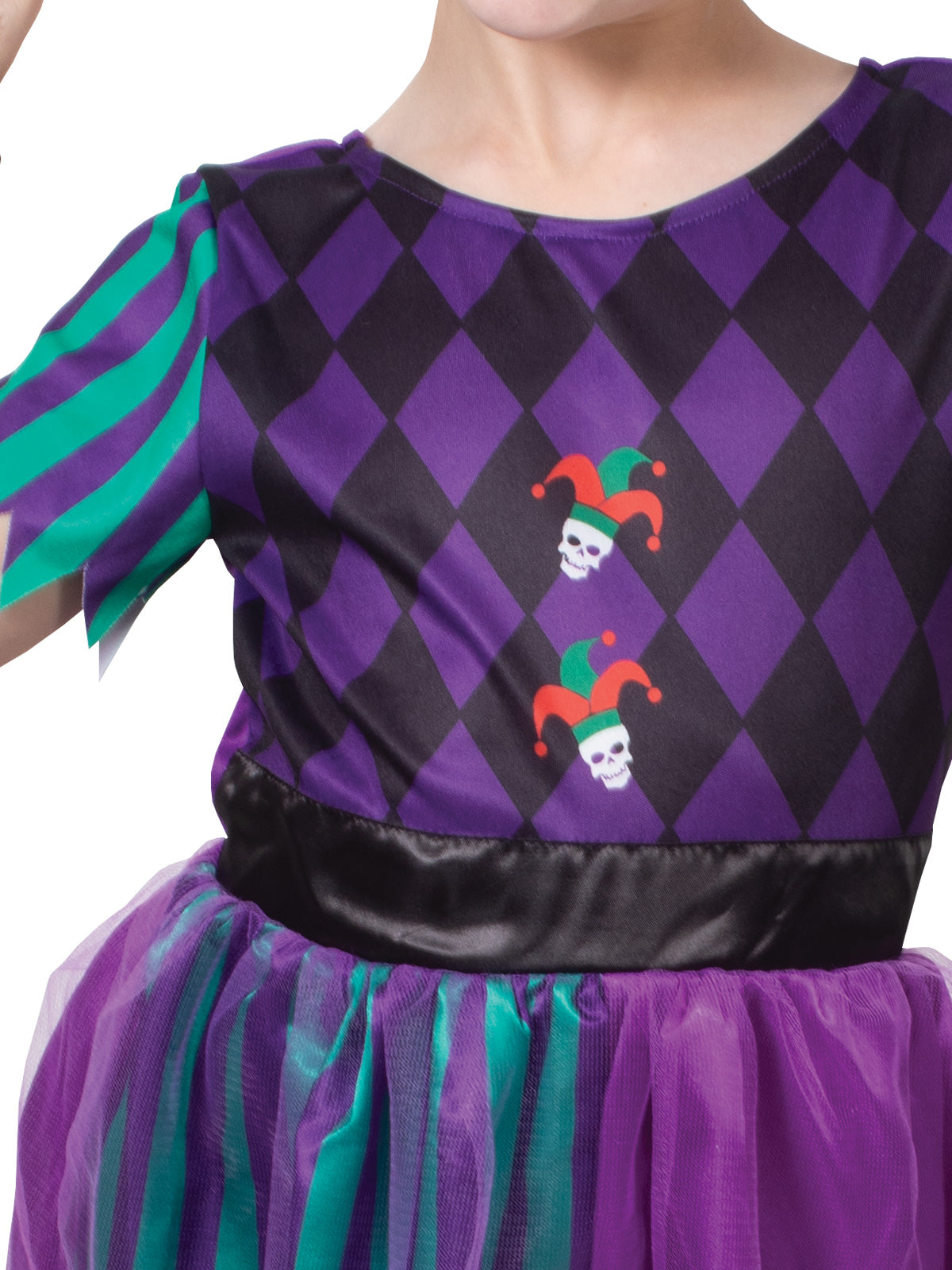 Harlequin Jester Costume Child