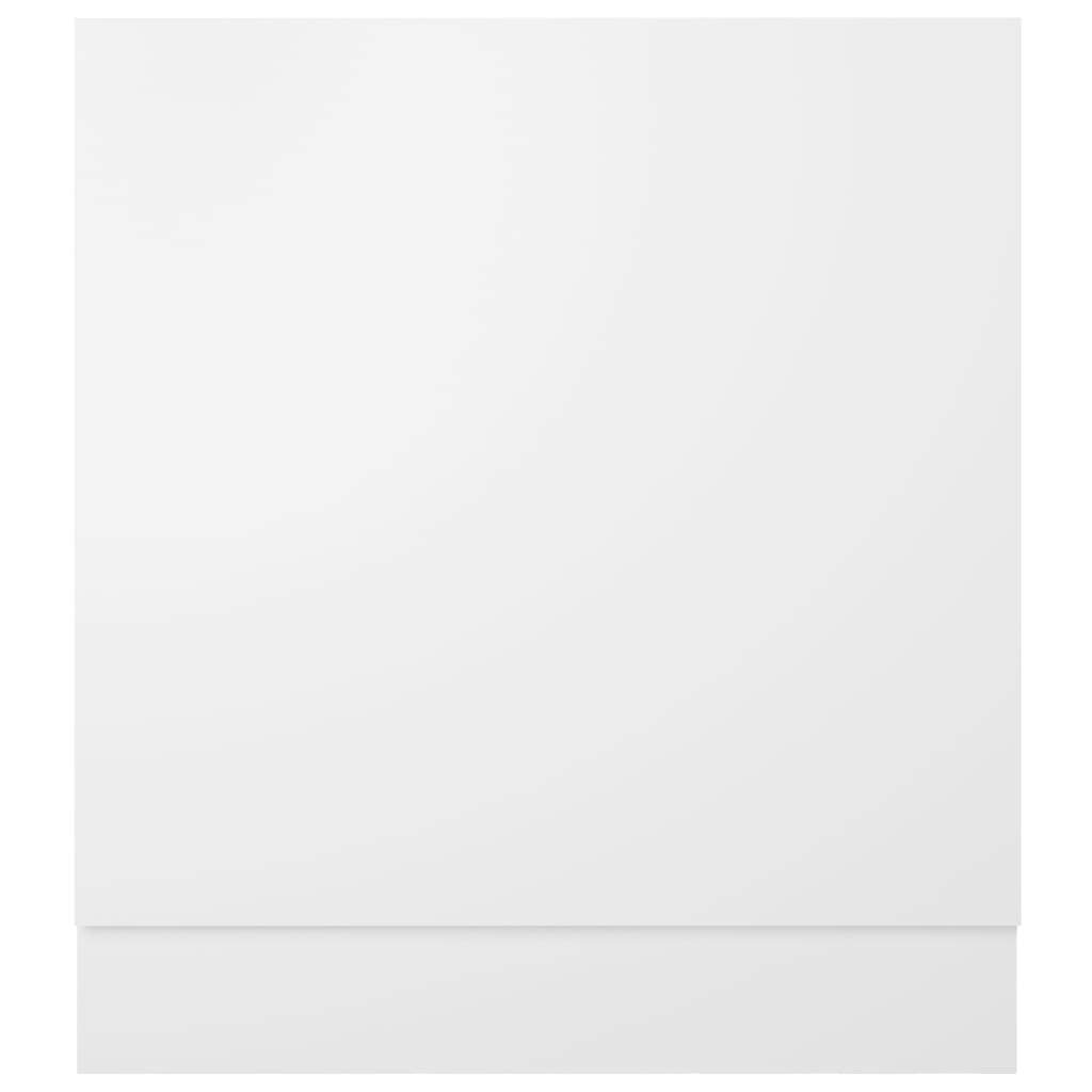 Dishwasher Panel Lyon Front Cover Kitchen Cabinet Engineered Wood White