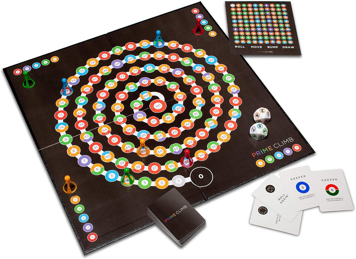 Math for Love Prime Climb Board Game